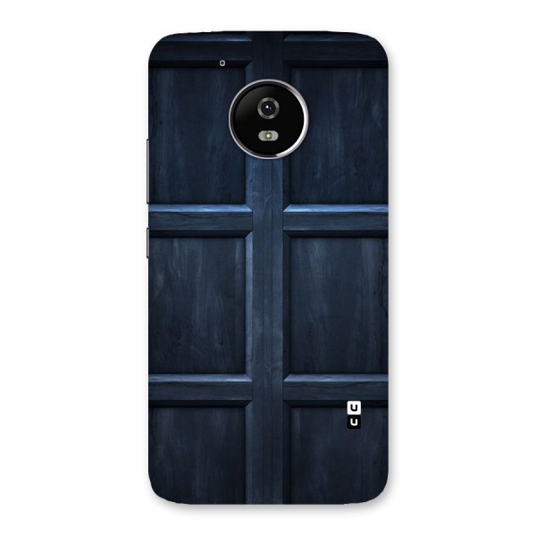 Blue Door Design Back Case for Moto G5
