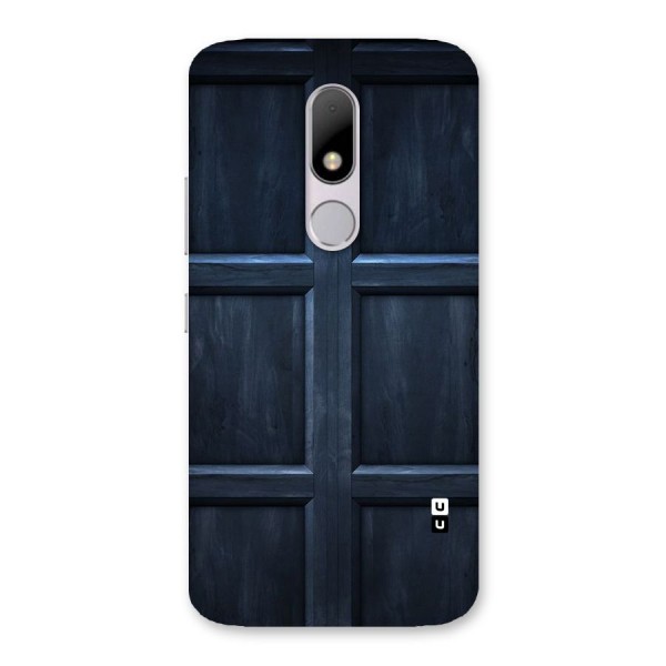Blue Door Design Back Case for Moto M