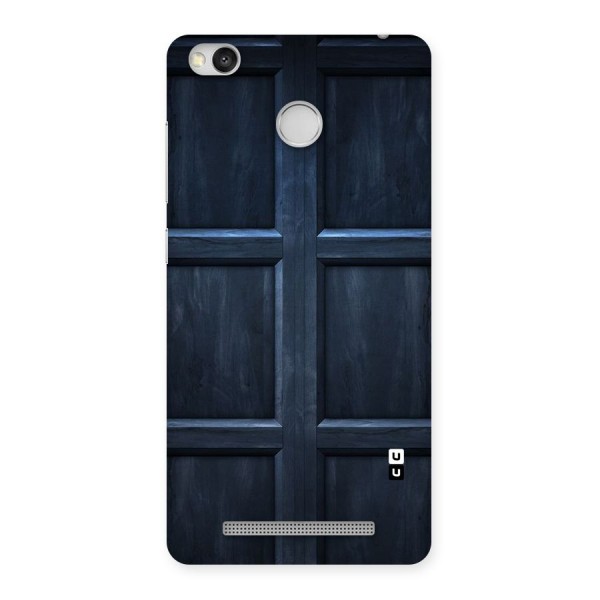 Blue Door Design Back Case for Redmi 3S Prime