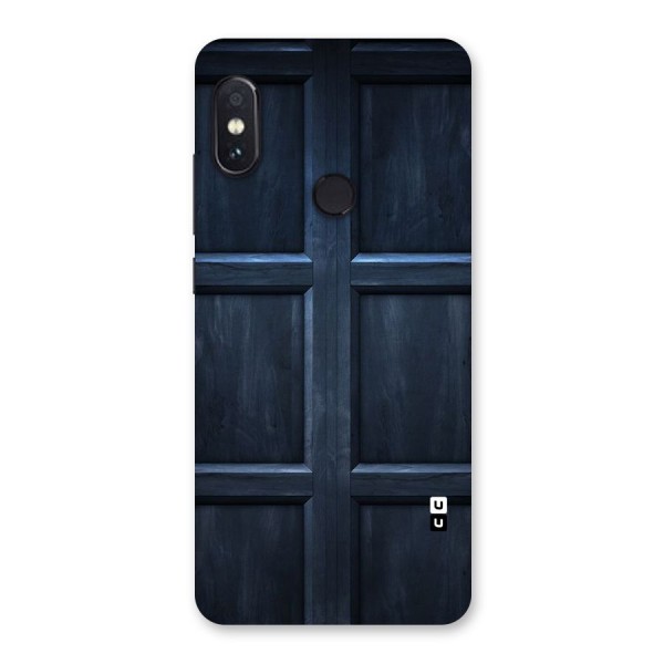 Blue Door Design Back Case for Redmi Note 5 Pro