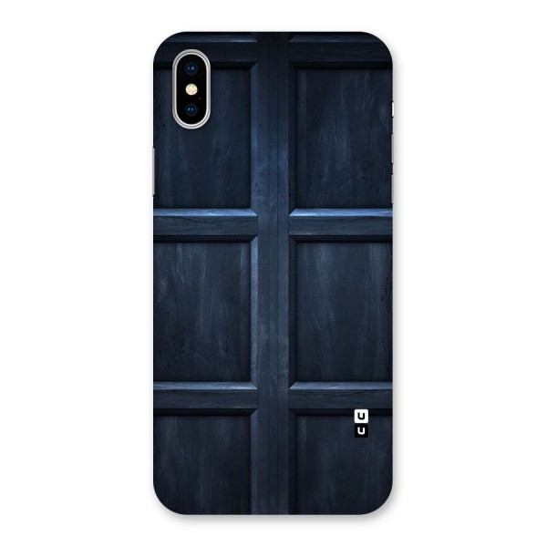 Blue Door Design Back Case for iPhone X