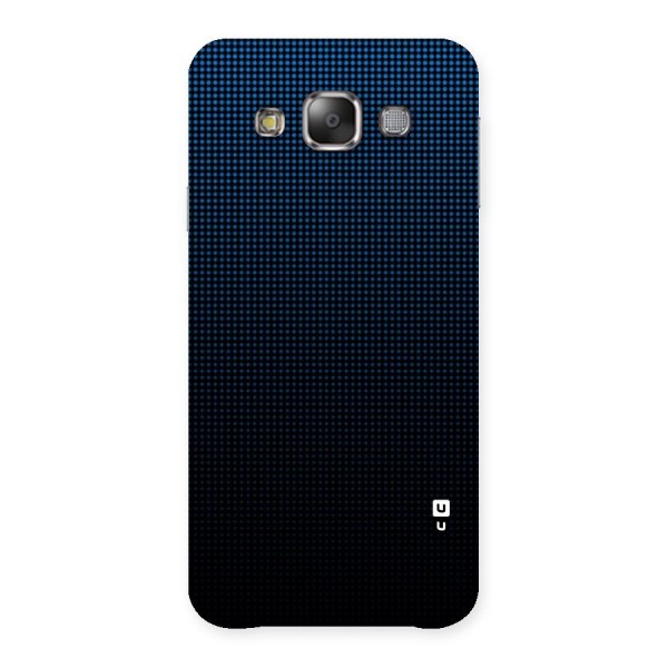 Blue Dots Shades Back Case for Galaxy E7