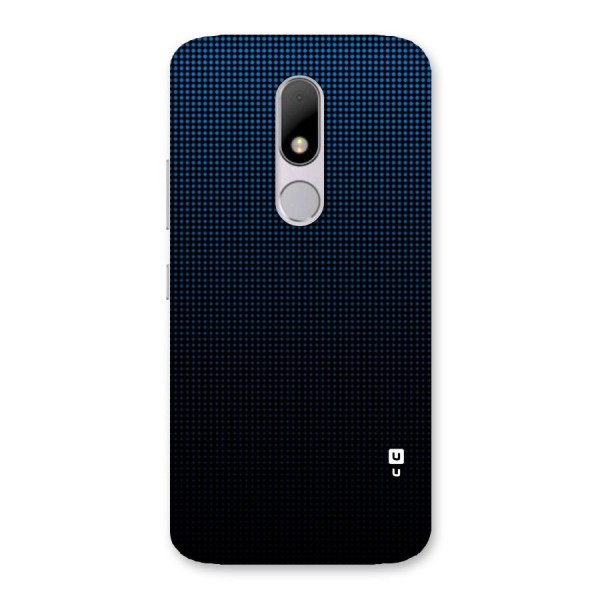 Blue Dots Shades Back Case for Moto M