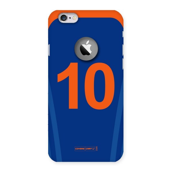 Blue Jersey Back Case for iPhone 6 Logo Cut