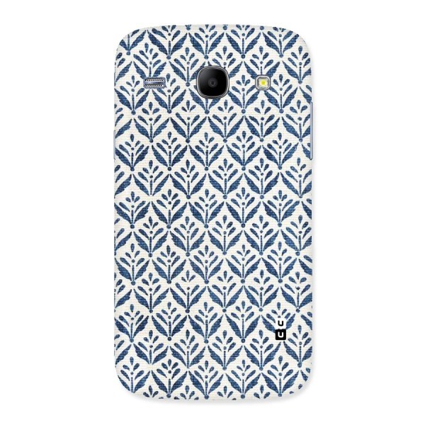 Blue Leaf Back Case for Galaxy Core