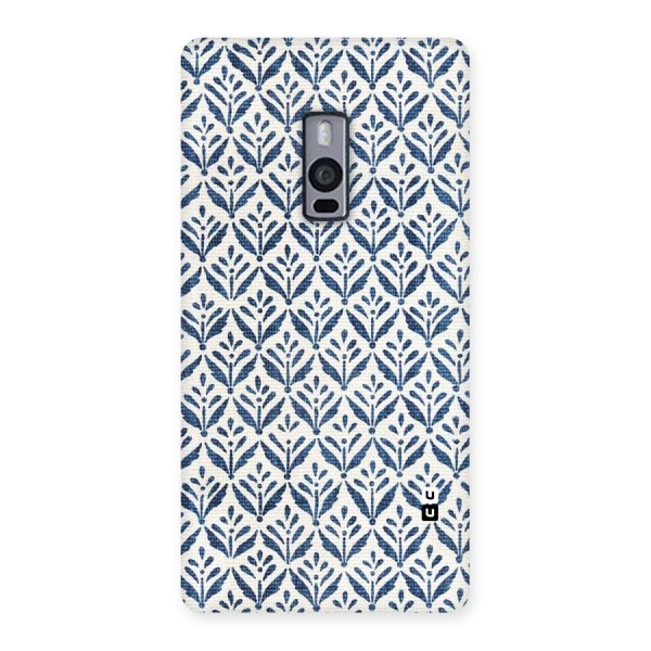 Blue Leaf Back Case for OnePlus Two