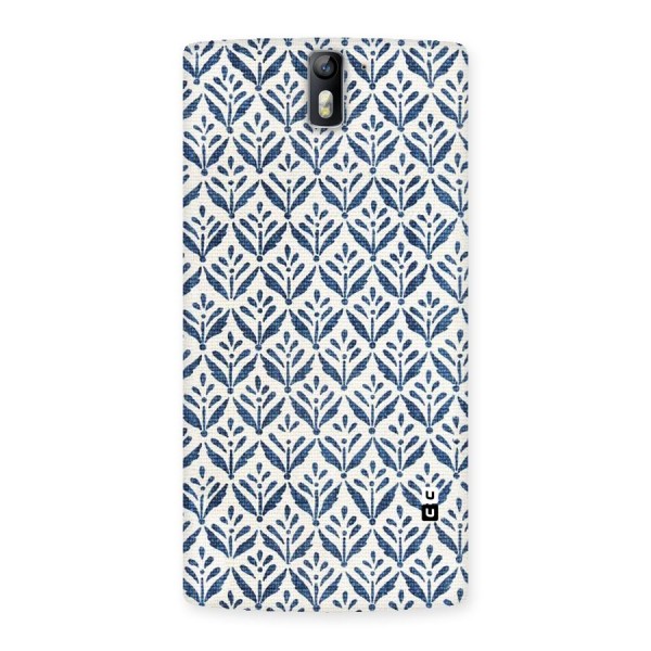 Blue Leaf Back Case for One Plus One