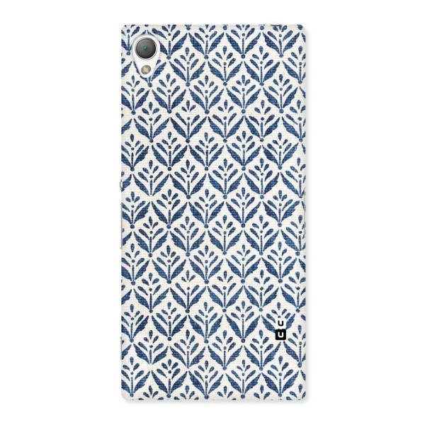 Blue Leaf Back Case for Sony Xperia Z3