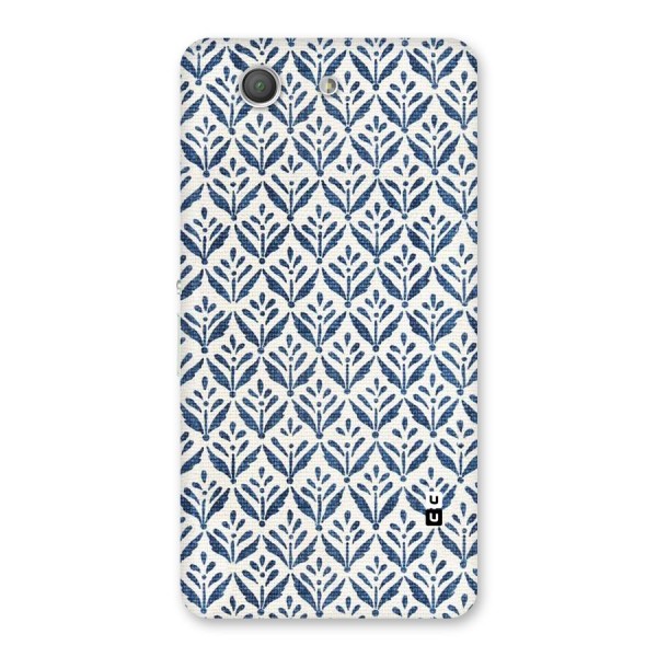 Blue Leaf Back Case for Xperia Z3 Compact