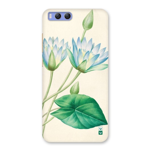 Blue Lotus Back Case for Xiaomi Mi 6