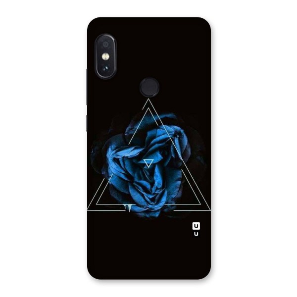 Blue Magic Triangle Back Case for Redmi Note 5 Pro