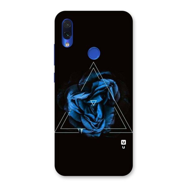 Blue Magic Triangle Back Case for Redmi Note 7