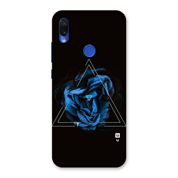 Blue Magic Triangle Back Case for Redmi Note 7S