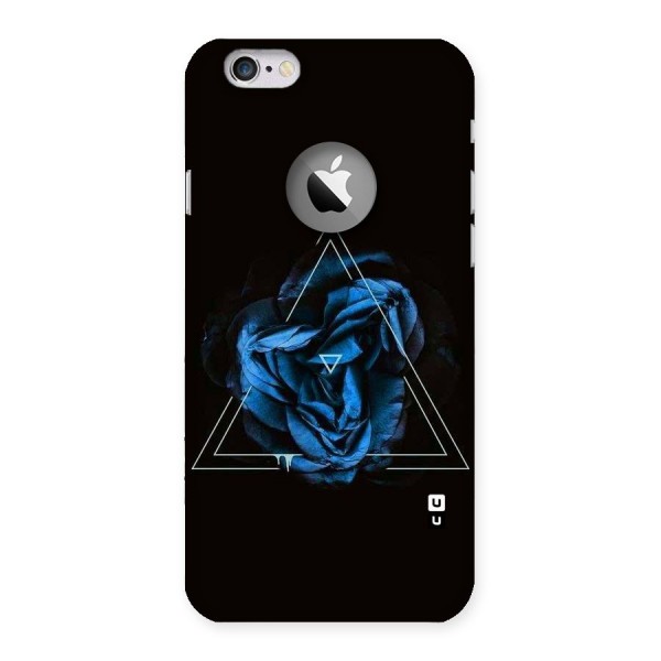 Blue Magic Triangle Back Case for iPhone 6 Logo Cut