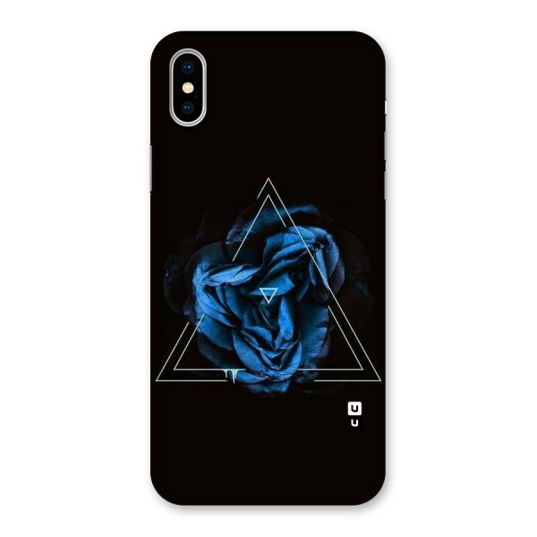 Blue Magic Triangle Back Case for iPhone XS