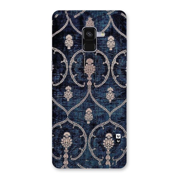 Blue Shade Rug Back Case for Galaxy A8 Plus