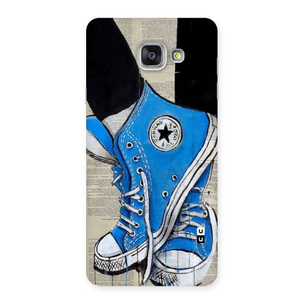 Blue Shoes Back Case for Galaxy A7 2016