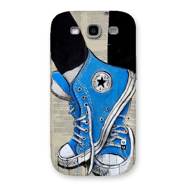Blue Shoes Back Case for Galaxy S3 Neo