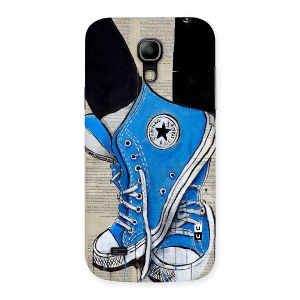 Blue Shoes Back Case for Galaxy S4 Mini