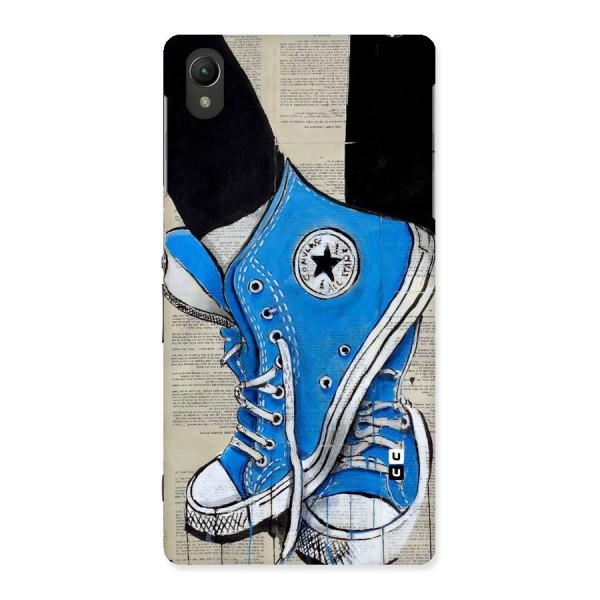 Blue Shoes Back Case for Sony Xperia Z2