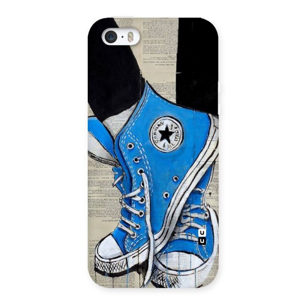 Blue Shoes Back Case for iPhone 5 5S