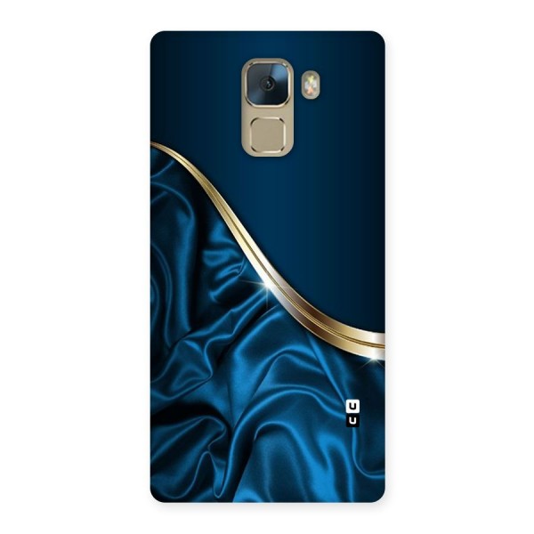 Blue Smooth Flow Back Case for Huawei Honor 7