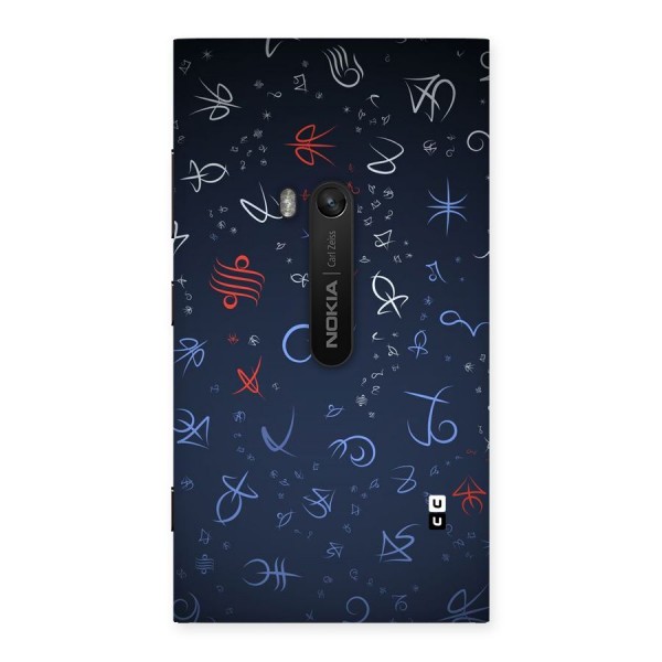 Blue Symbols Back Case for Lumia 920