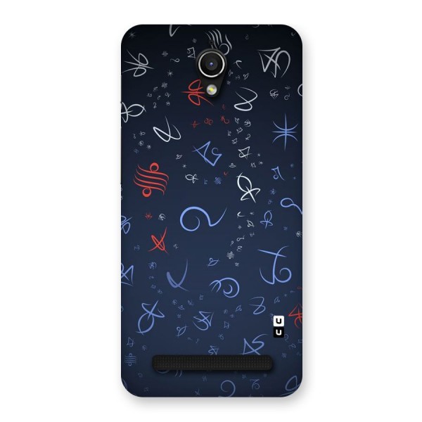 Blue Symbols Back Case for Zenfone Go