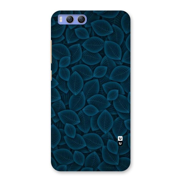 Blue Thin Leaves Back Case for Xiaomi Mi 6