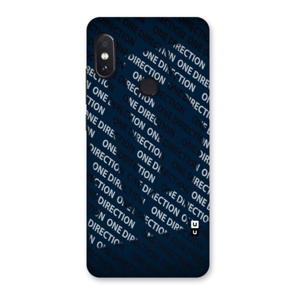 Blue Way Back Case for Redmi Note 5 Pro