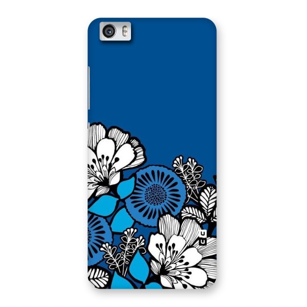 Blue White Flowers Back Case for Xiaomi Redmi Mi5