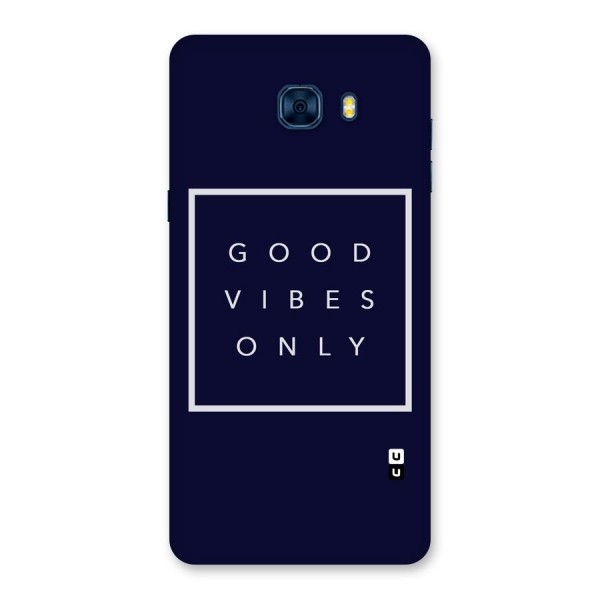 Blue White Vibes Back Case for Galaxy C7 Pro