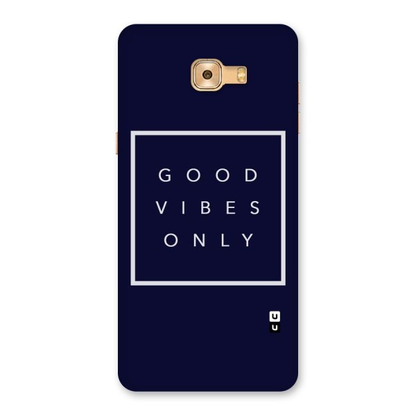 Blue White Vibes Back Case for Galaxy C9 Pro