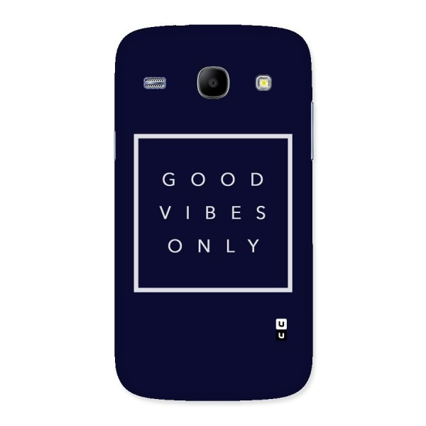 Blue White Vibes Back Case for Galaxy Core