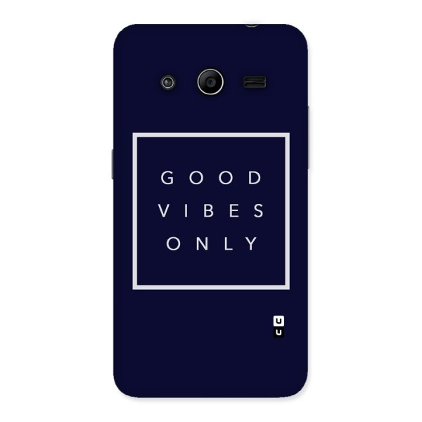 Blue White Vibes Back Case for Galaxy Core 2