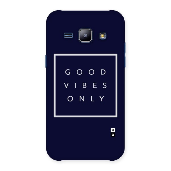 Blue White Vibes Back Case for Galaxy J1