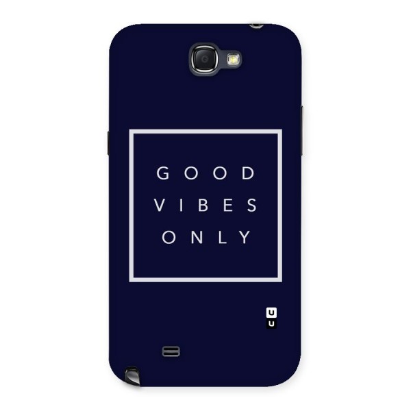 Blue White Vibes Back Case for Galaxy Note 2
