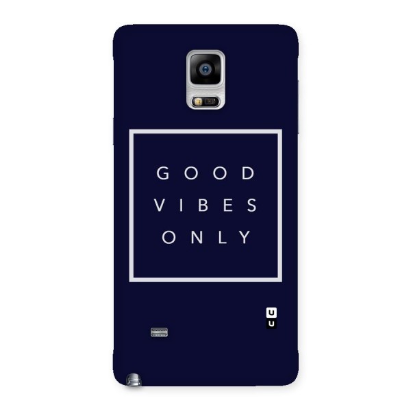Blue White Vibes Back Case for Galaxy Note 4
