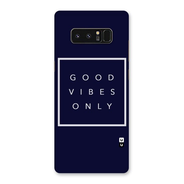 Blue White Vibes Back Case for Galaxy Note 8
