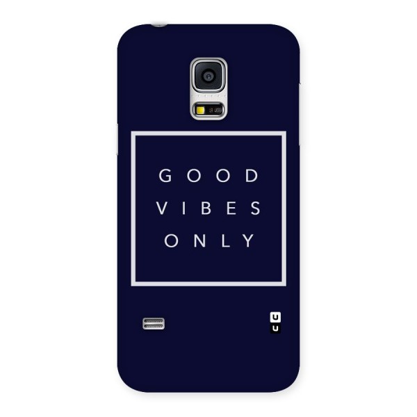 Blue White Vibes Back Case for Galaxy S5 Mini
