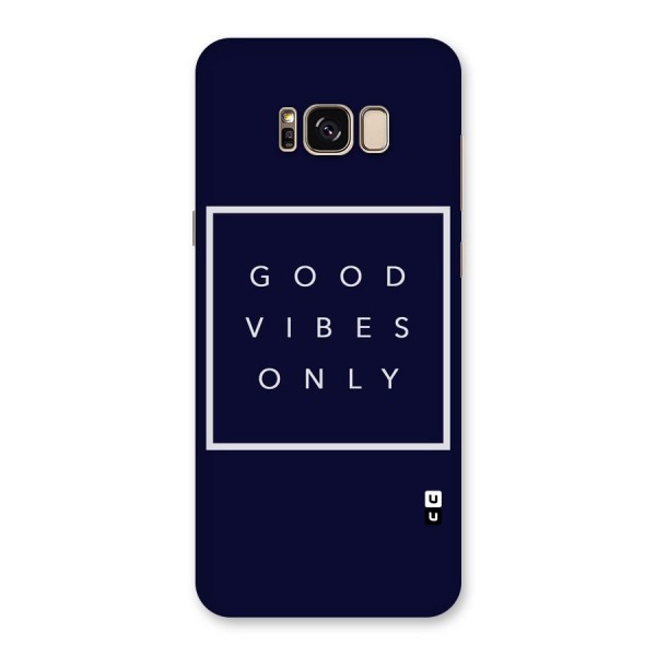 Blue White Vibes Back Case for Galaxy S8 Plus