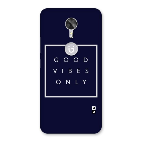 Blue White Vibes Back Case for Gionee A1