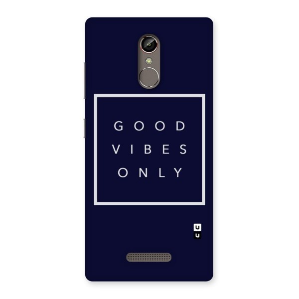 Blue White Vibes Back Case for Gionee S6s