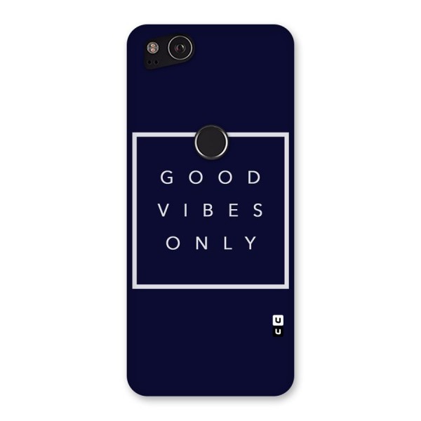 Blue White Vibes Back Case for Google Pixel 2