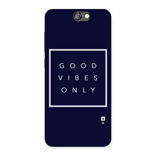 Blue White Vibes Back Case for HTC One A9