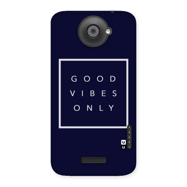 Blue White Vibes Back Case for HTC One X