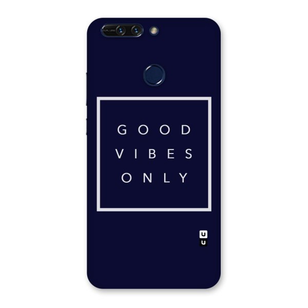 Blue White Vibes Back Case for Honor 8 Pro