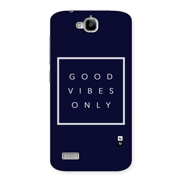 Blue White Vibes Back Case for Honor Holly