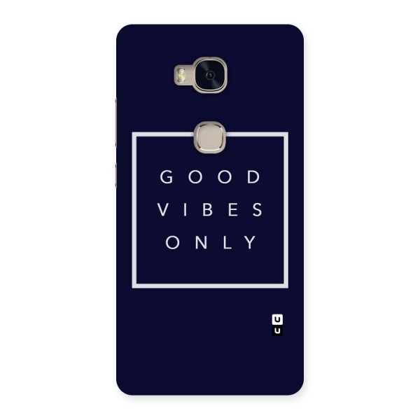 Blue White Vibes Back Case for Huawei Honor 5X
