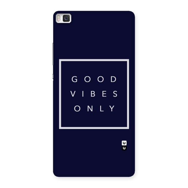 Blue White Vibes Back Case for Huawei P8